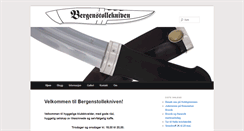 Desktop Screenshot of bergenstollekniven.net